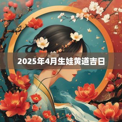 2025年4月生娃黄道吉日