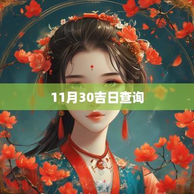 11月30吉日查询