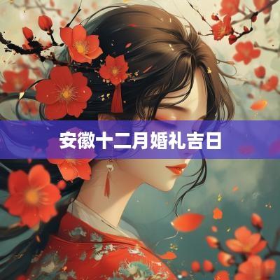 安徽十二月婚礼吉日