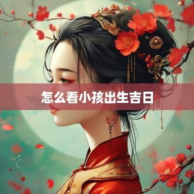 怎么看小孩出生吉日