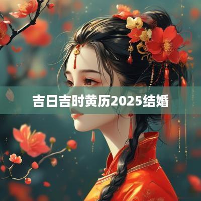 吉日吉时黄历2025结婚