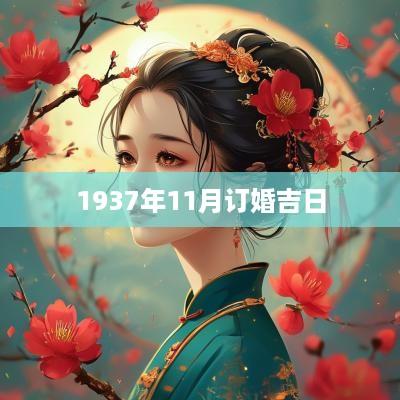 1937年11月订婚吉日