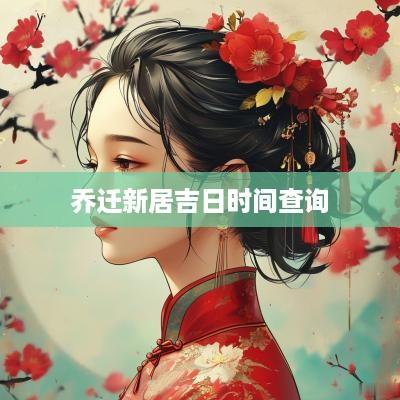 乔迁新居吉日时间查询