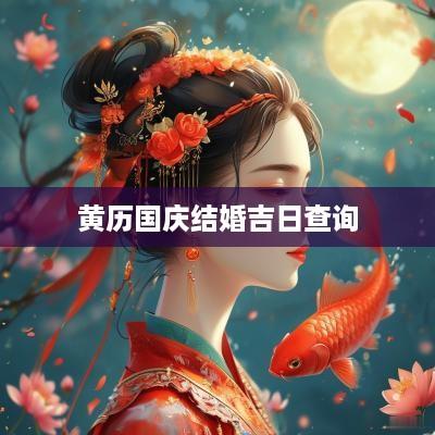 黄历国庆结婚吉日查询