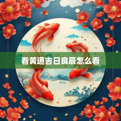 看黄道吉日良辰怎么看
