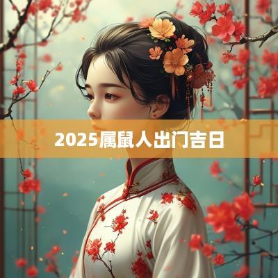 2025属鼠人出门吉日