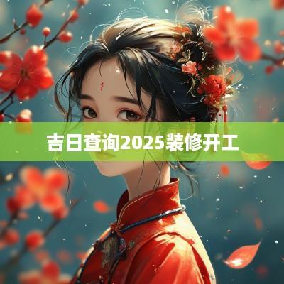 吉日查询2025装修开工