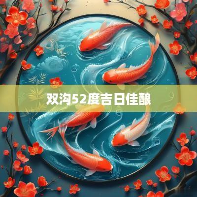 双沟52度吉日佳酿