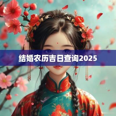 结婚农历吉日查询2025