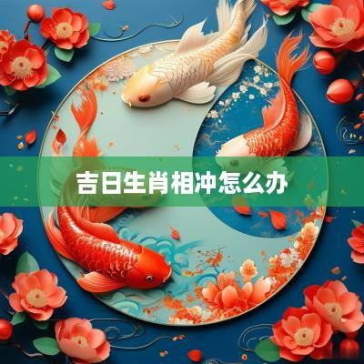 吉日生肖相冲怎么办