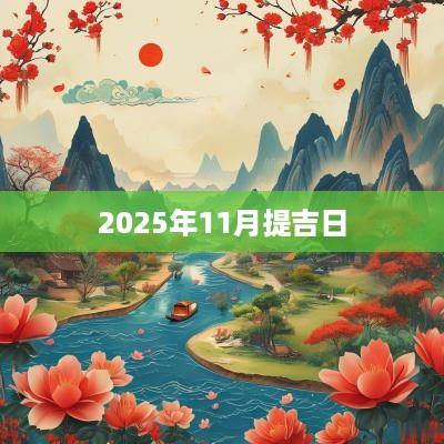 2025年11月提吉日