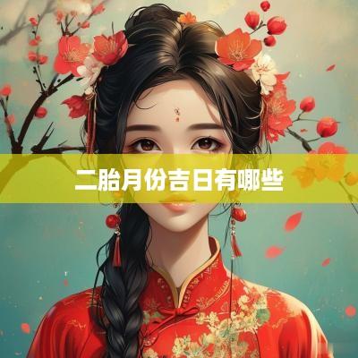 二胎月份吉日有哪些