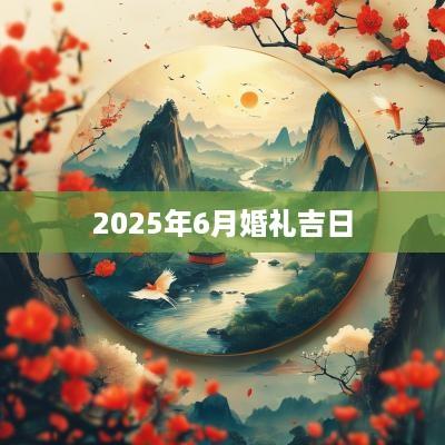 2025年6月婚礼吉日