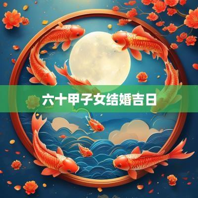 六十甲子女结婚吉日