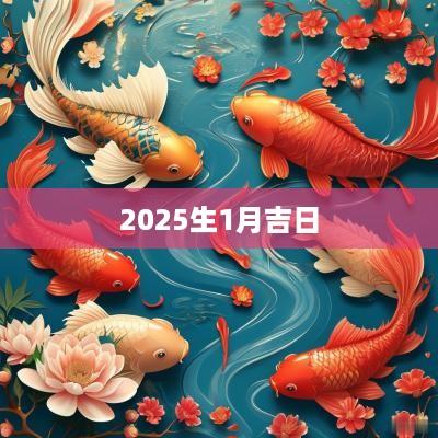 2025生1月吉日
