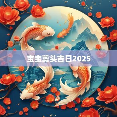 宝宝剪头吉日2025