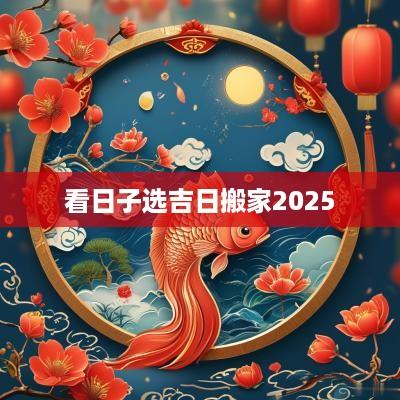 看日子选吉日搬家2025 看日子选吉日搬家2025