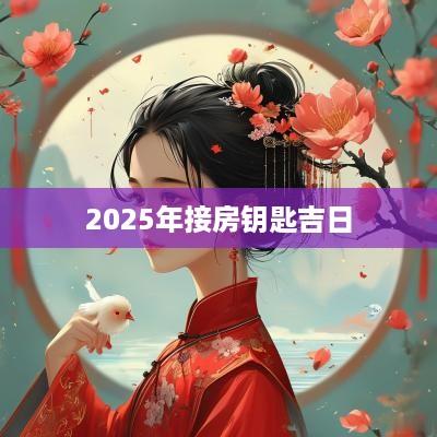 2025年接房钥匙吉日