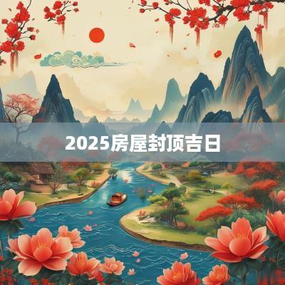 2025房屋封顶吉日