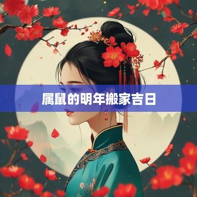 属鼠的明年搬家吉日