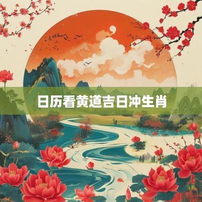 日历看黄道吉日冲生肖