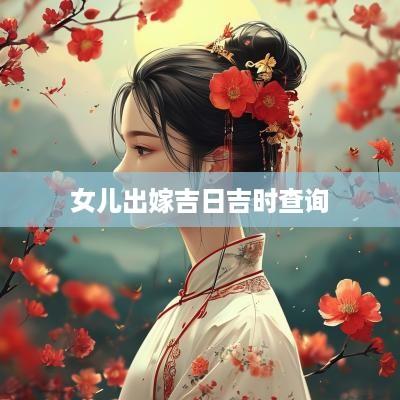 女儿出嫁吉日吉时查询