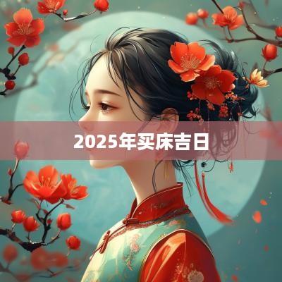 2025年买床吉日