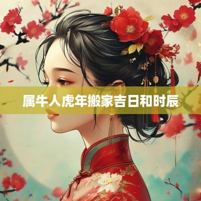 属牛人蛇年搬家吉日和时辰