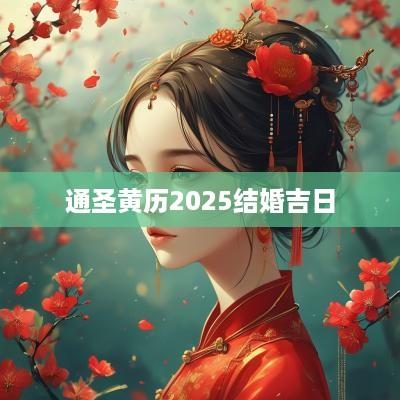 通圣黄历2025结婚吉日