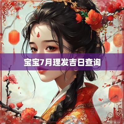 宝宝7月理发吉日查询