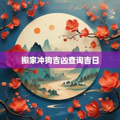 搬家冲狗吉凶查询吉日