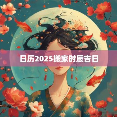 日历2025搬家时辰吉日