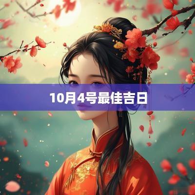 10月4号最佳吉日