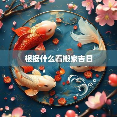 根据什么看搬家吉日