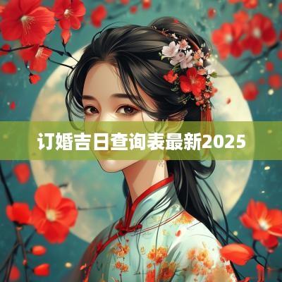 订婚吉日查询表最新2025