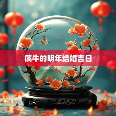 属牛的明年结婚吉日