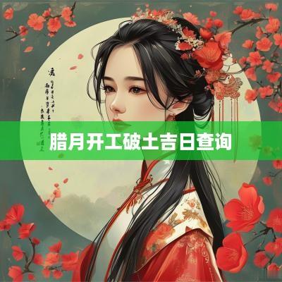 腊月开工破土吉日查询