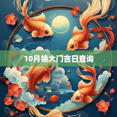 10月换大门吉日查询