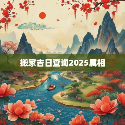 搬家吉日查询2025属相