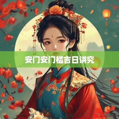 安门安门槛吉日讲究