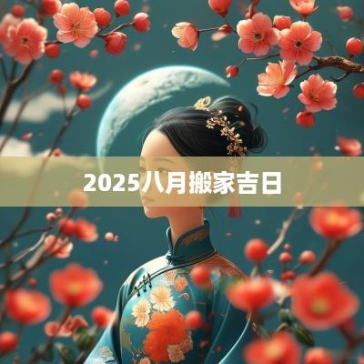 2025八月搬家吉日