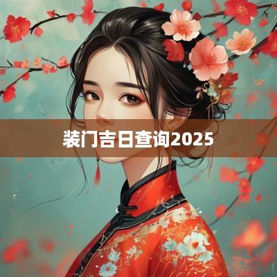 装门吉日查询2025