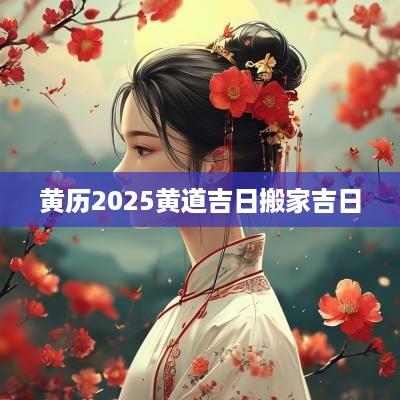 黄历2025黄道吉日搬家吉日