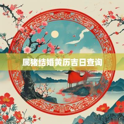 属猪结婚黄历吉日查询
