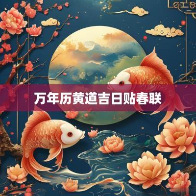 万年历黄道吉日贴春联
