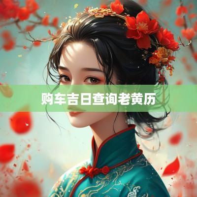购车吉日查询老黄历