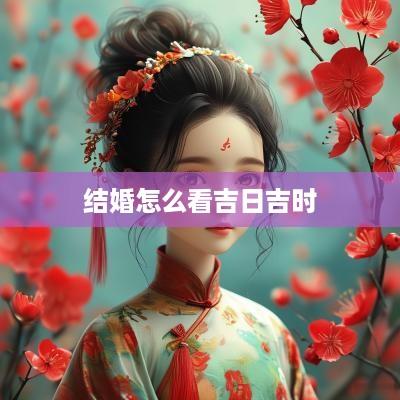 结婚怎么看吉日吉时