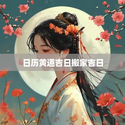日历黄道吉日搬家吉日