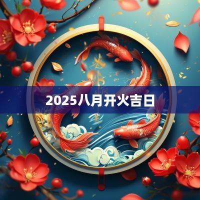 2025八月开火吉日