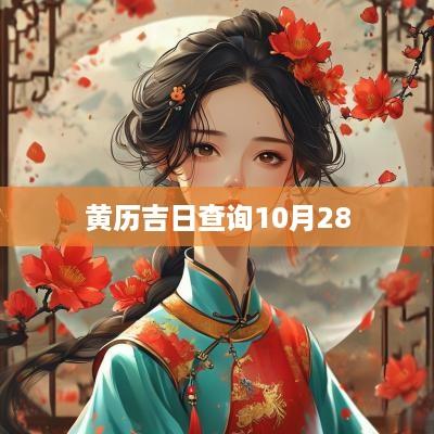 黄历吉日查询10月28